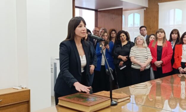 LA CORTE DE JUSTICIA TOMÓ JURAMENTO A LA JUEZA DE FAMILIA