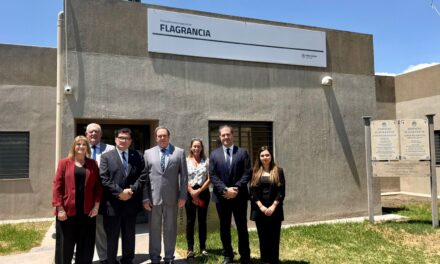 RECORRIDA INSTITUCIONAL EN EL EDIFICIO DEL SISTEMA ESPECIAL DE FLAGRANCIA