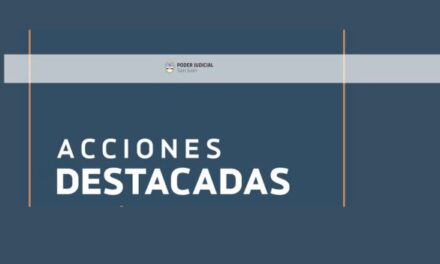 ACCIONES DESTACADAS 2025 DEL PODER JUDICIAL DE SAN JUAN