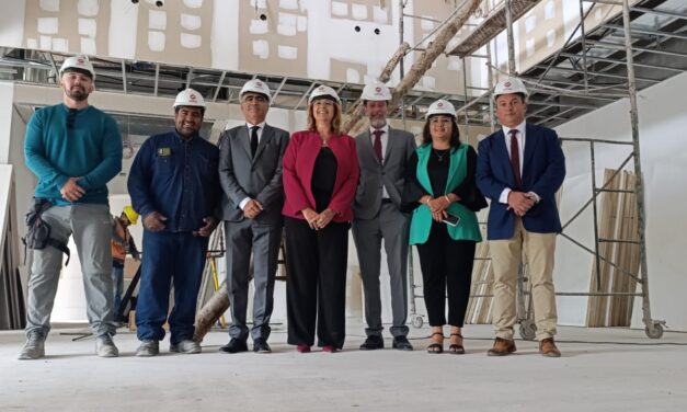 JÁCHAL: LA CONSTRUCCIÓN DEL CENTRO JUDICIAL, AL 70 % DE AVANCE