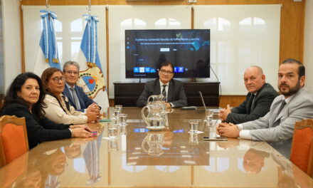 EL PRESIDENTE DE LA CORTE DE JUSTICIA RECIBIÓ A LA ASOCIACIÓN DE ABOGADOS PENALISTAS