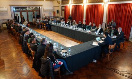 EL PRESIDENTE DE LA CORTE DE JUSTICIA ENCABEZÓ UN ENCUENTRO CON PERIODISTAS DE SAN JUAN