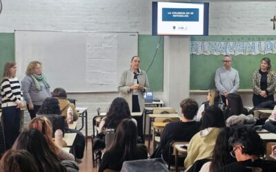 CAPACITARON EN LA LEY MICAELA A ESTUDIANTES DE PSICOLOGÍA DE LA UCCUYO