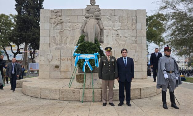 LA CORTE DE JUSTICIA PARTICIPÓ DE LOS ACTOS POR 464° ANIVERSARIO DE LA FUNDACIÓN DE LA CIUDAD DE SAN JUAN