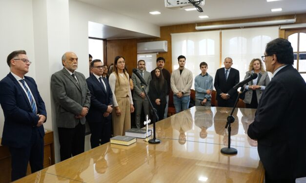 LA CORTE DE JUSTICIA TOMÓ JURAMENTO A FUNCIONARIOS JERÁRQUICOS